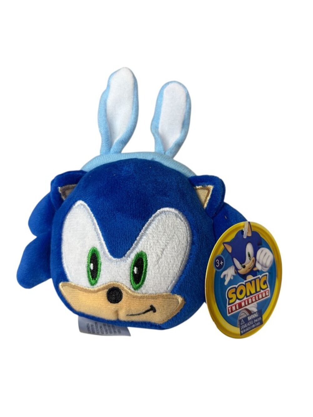 Sonic the Hedgehog Easter Bunny Plush Jakks Pacific 2023 Sega Blue Head Toy NWT
